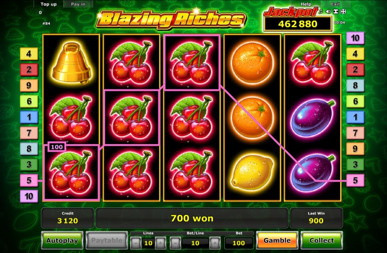 Blazing riches slot